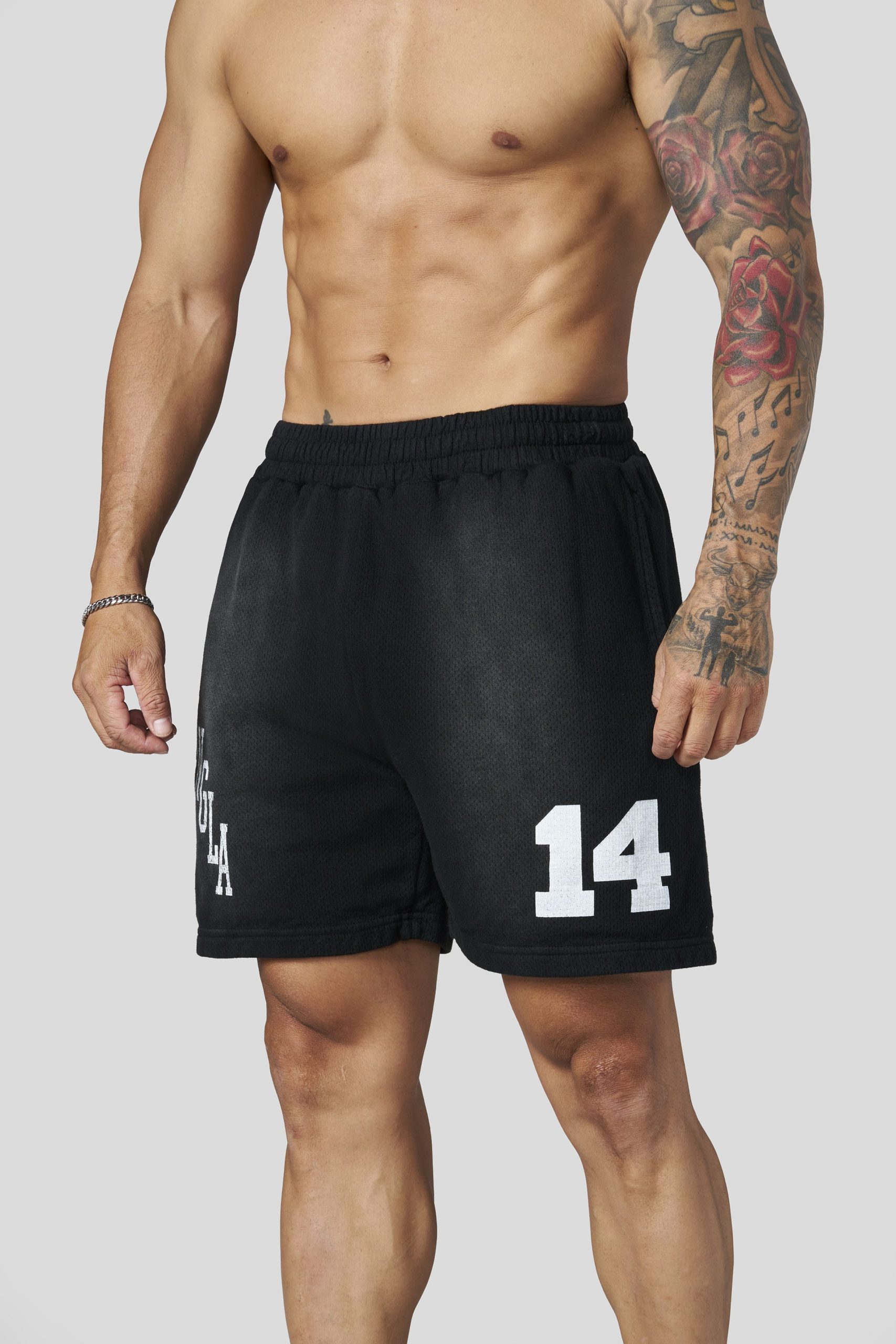 1123 - Golden Era Cotton Mesh Shorts - Image 7