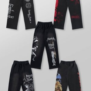 2128 - AOT© x YLA Baggy Joggers