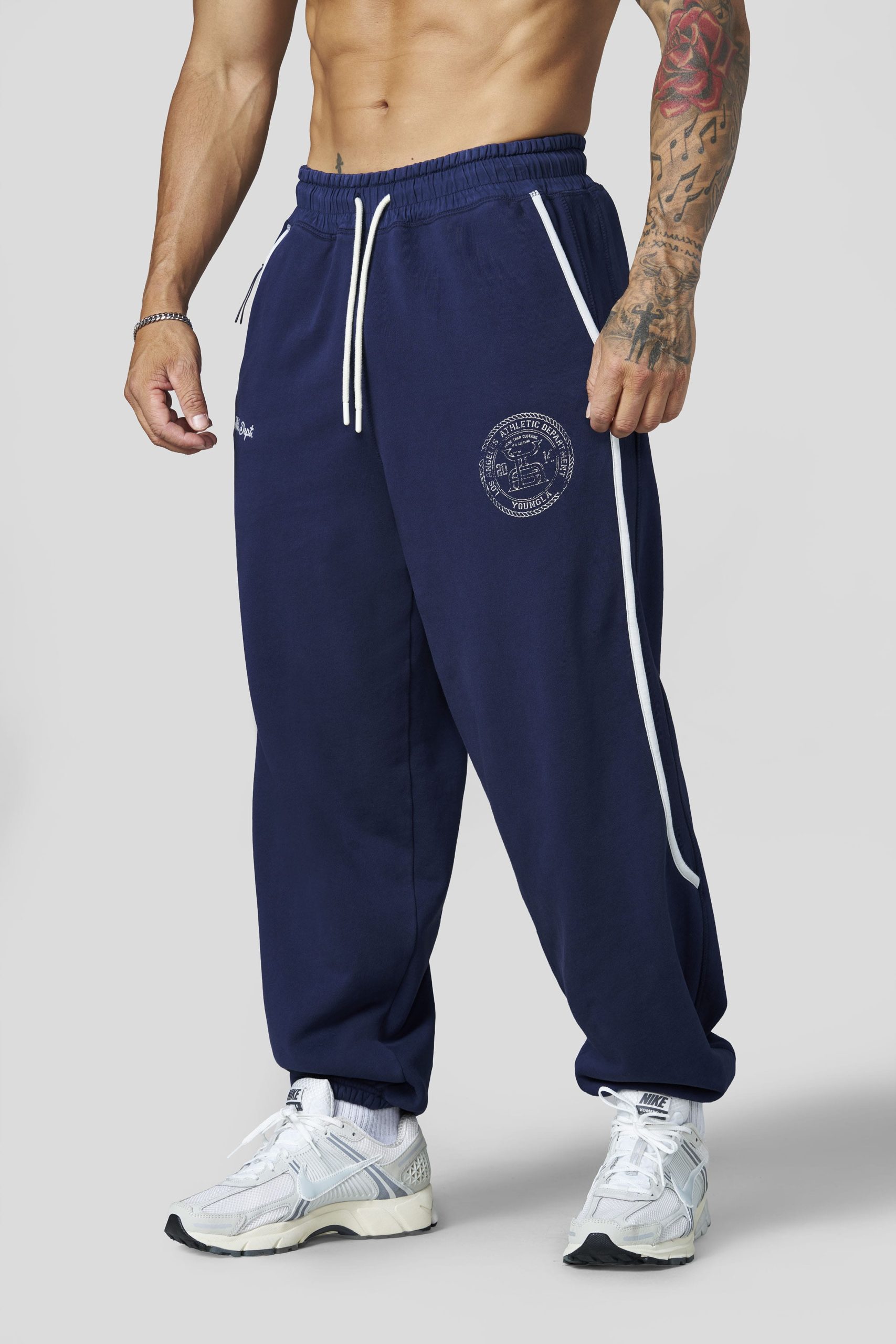 2176 - Golden Era Piping Joggers - Image 2