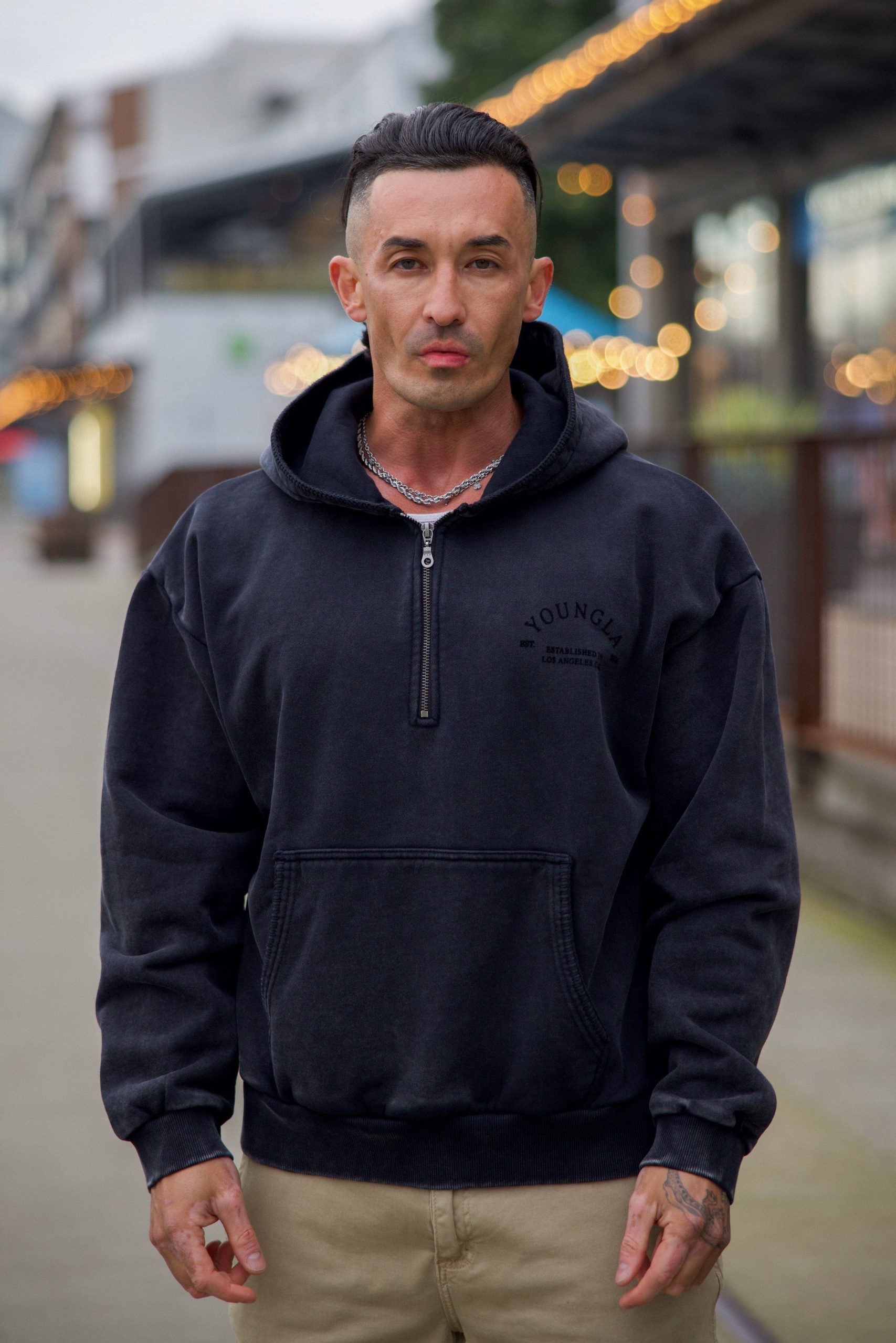 5169 - Old Money Quarter-Zip Hoodies - Image 3