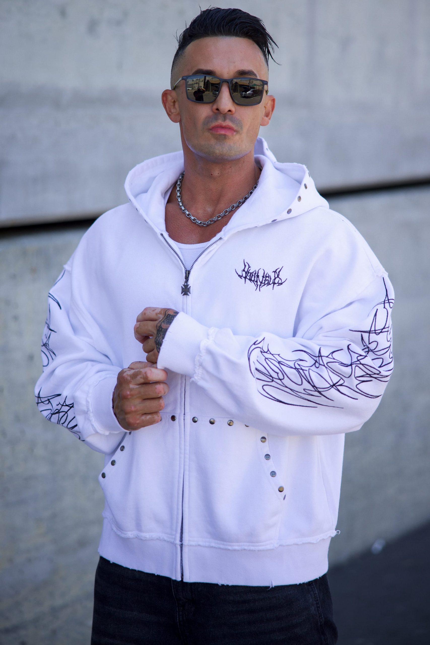 5232 - Tribal Stud Zip-Ups - Image 4