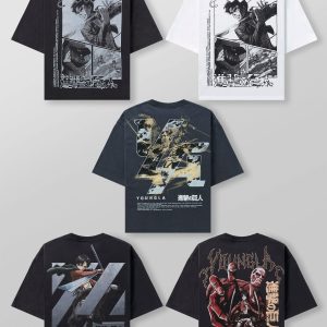 4186 - AOT© x YLA Cropped Tees