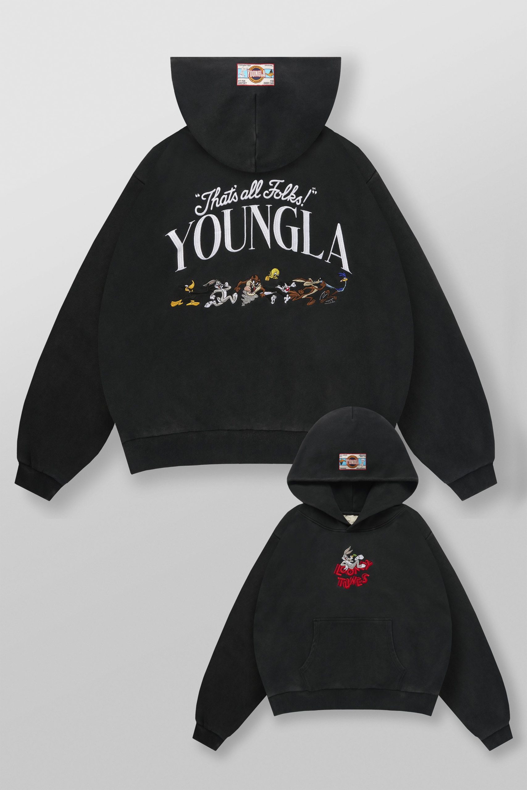 5114 - Looney Tunes Embroidered Hoodies - Image 12