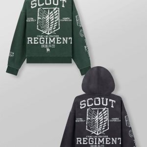 5138 - AOT© x YLA Zip-Up Hoodies