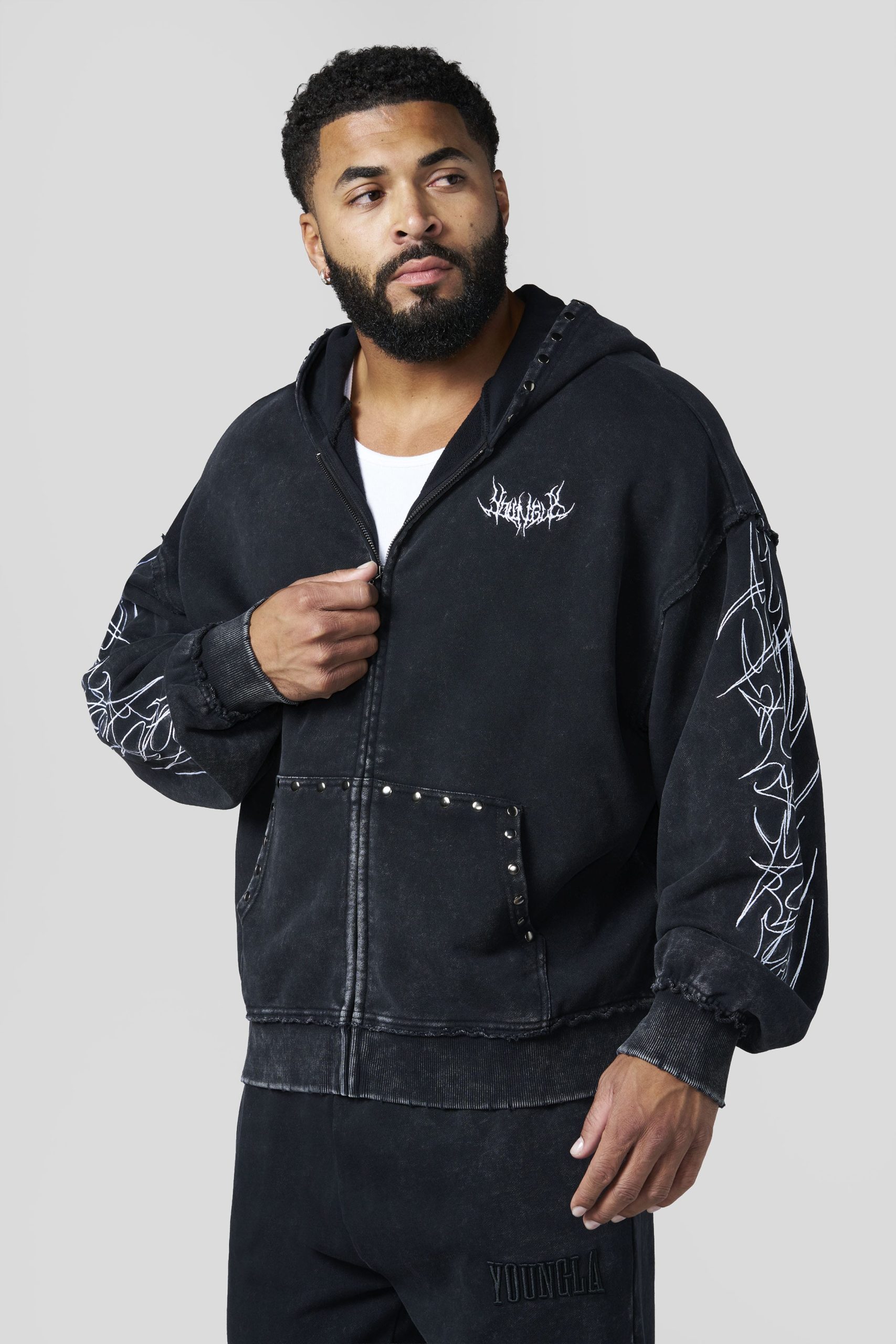 5232 - Tribal Stud Zip-Ups - Image 7