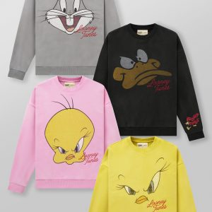 5255 - Looney Tunes Face Crewnecks