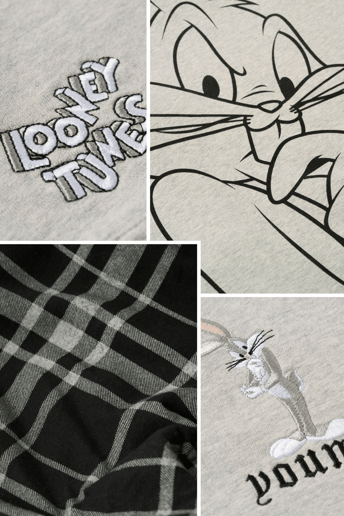 5257 - Looney Tunes Plaid Zip-Ups - Image 7