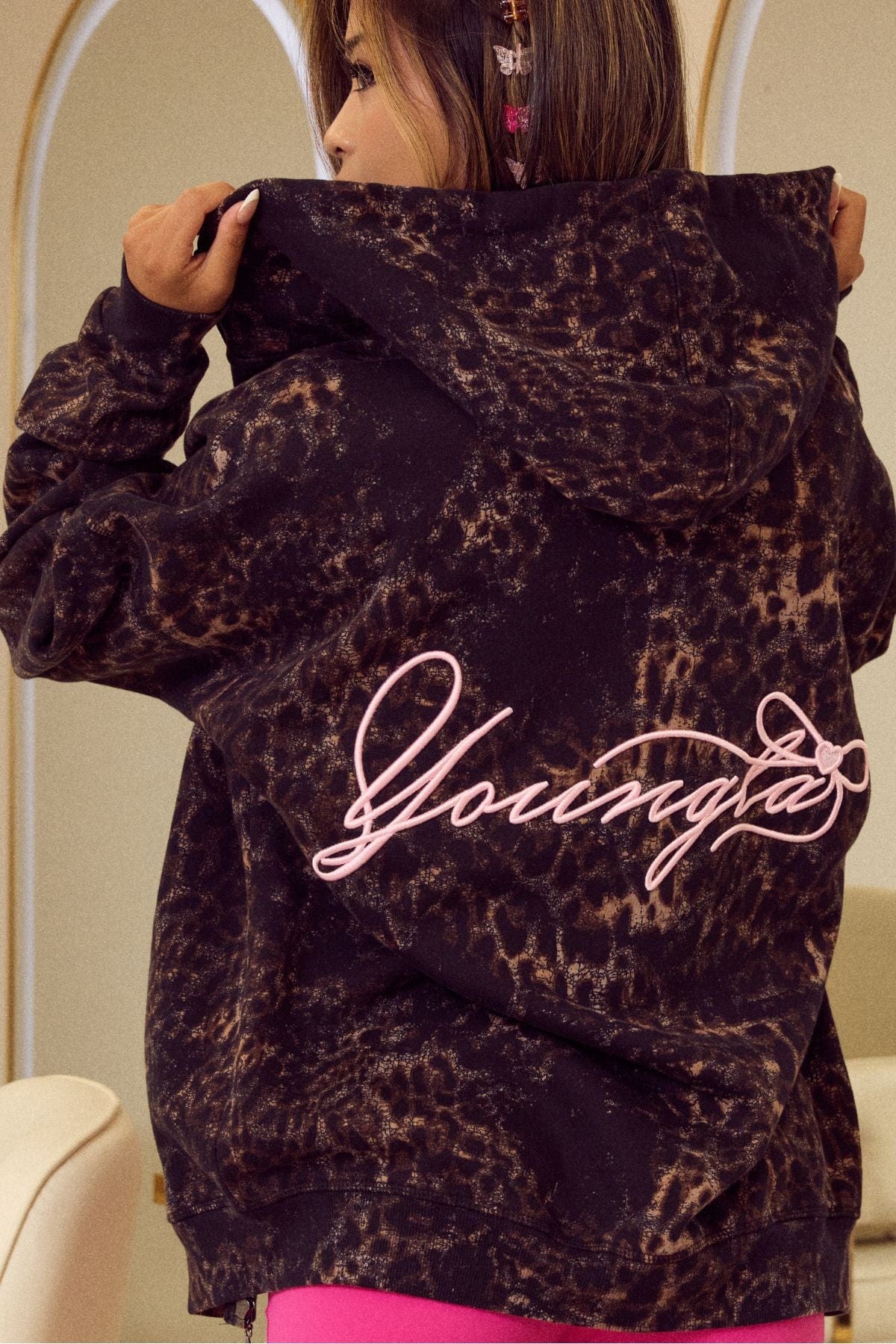 W533 Flashback Zip Hoodie - Image 4