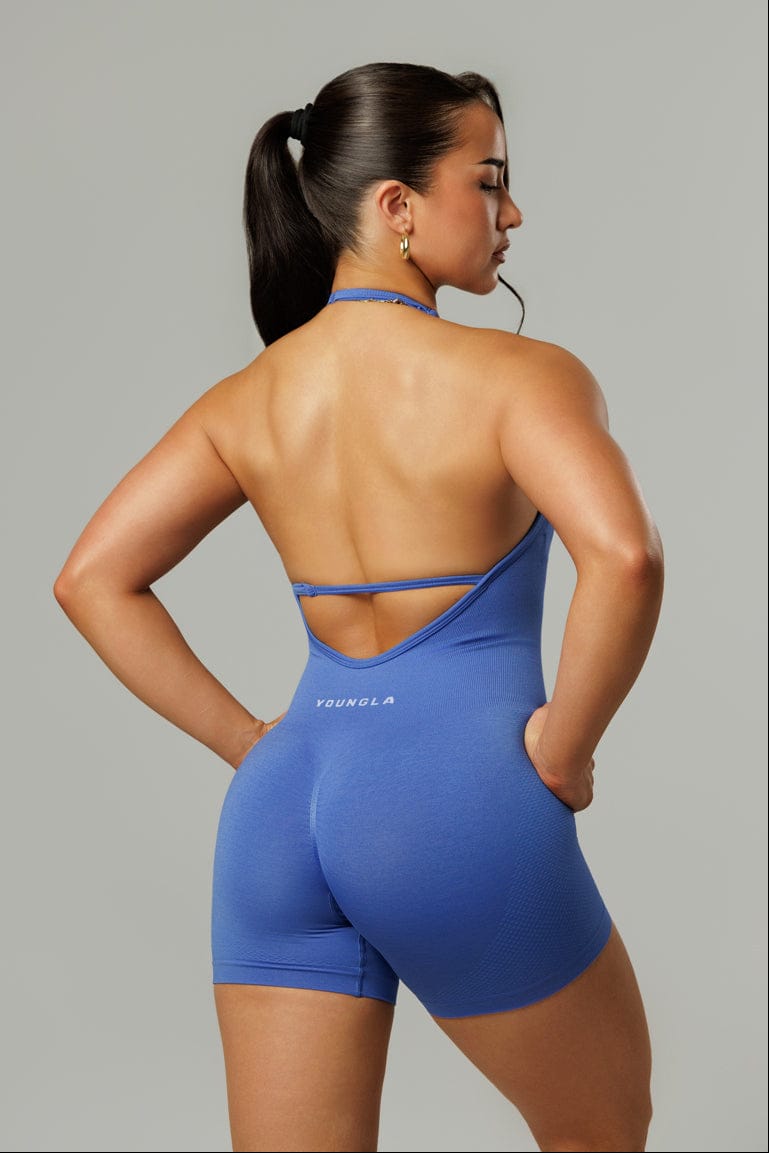 W7007 Pulse Seamless Halter Romper - Image 8
