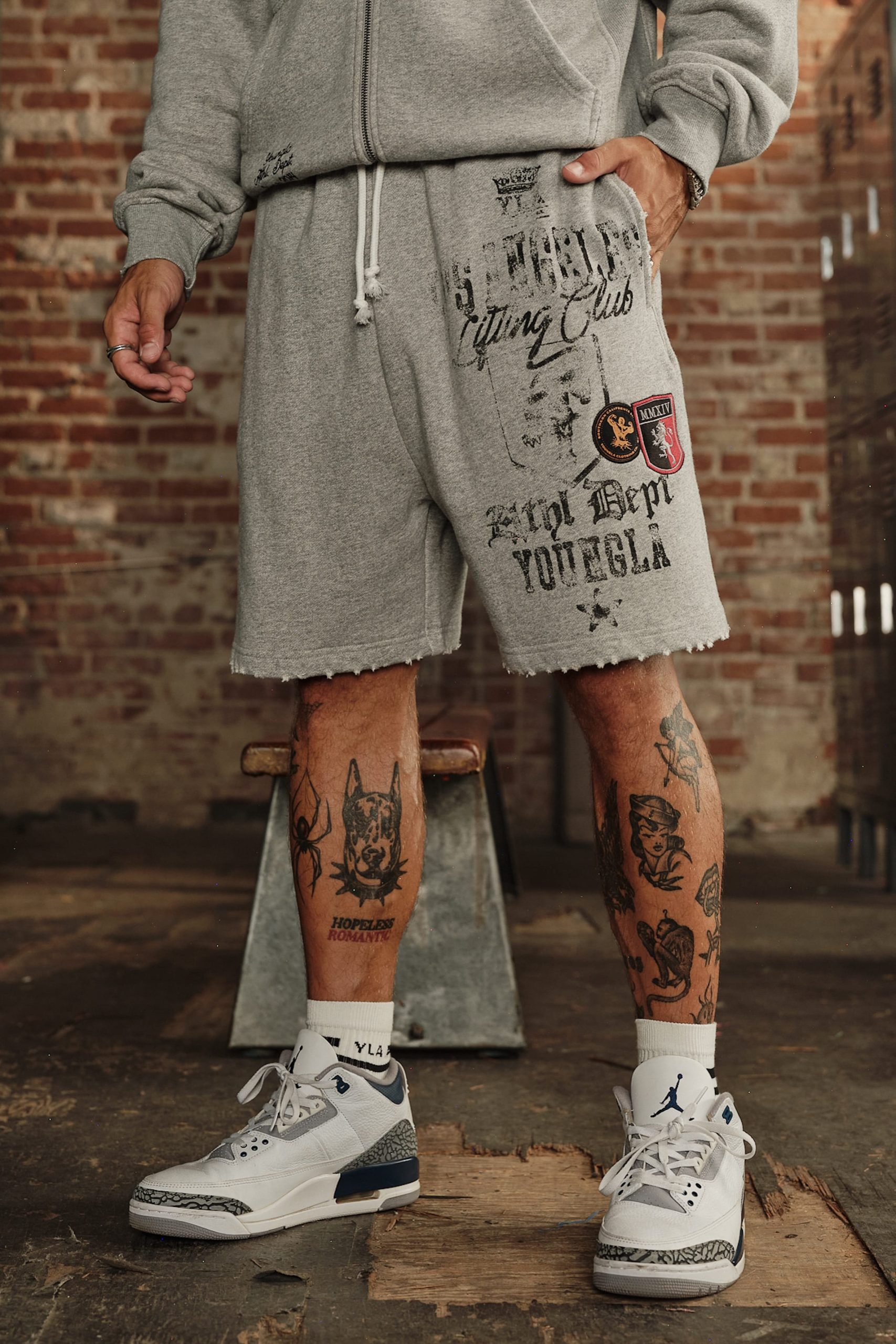 1065 - Golden Era Sweat Shorts - Image 5