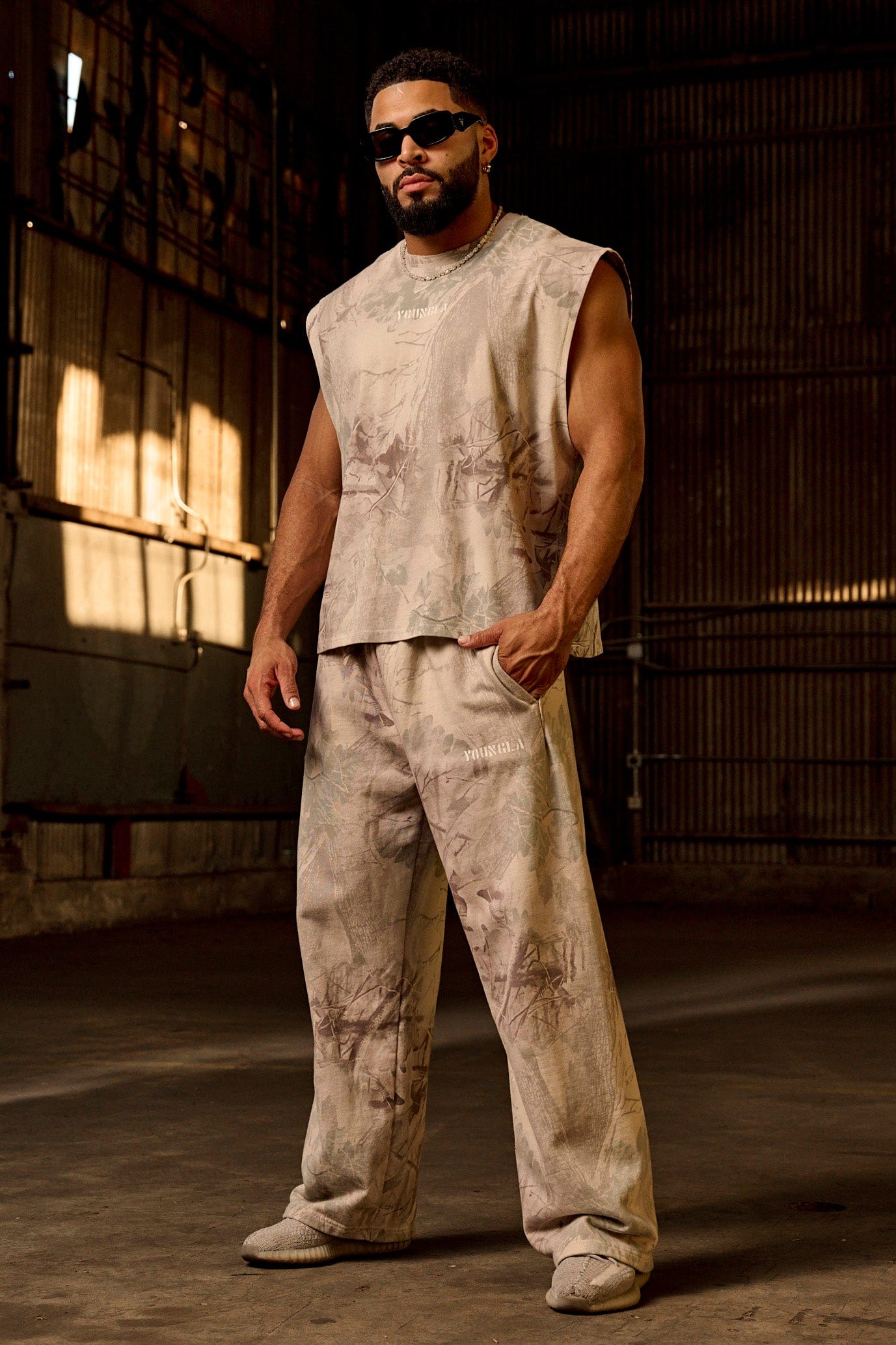 2094 - Tree Camo Collection - No Cuff Sweats - Image 3